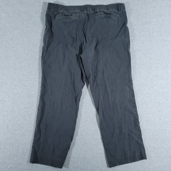 J Jill Linen Stretch Pants Womens Size 16 Gray - Picture 4 of 8